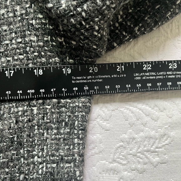 NWT Jones New York Signature Tweed Wool Blend Petite Zip Up Short Jacket 12P - Picture 5 of 14